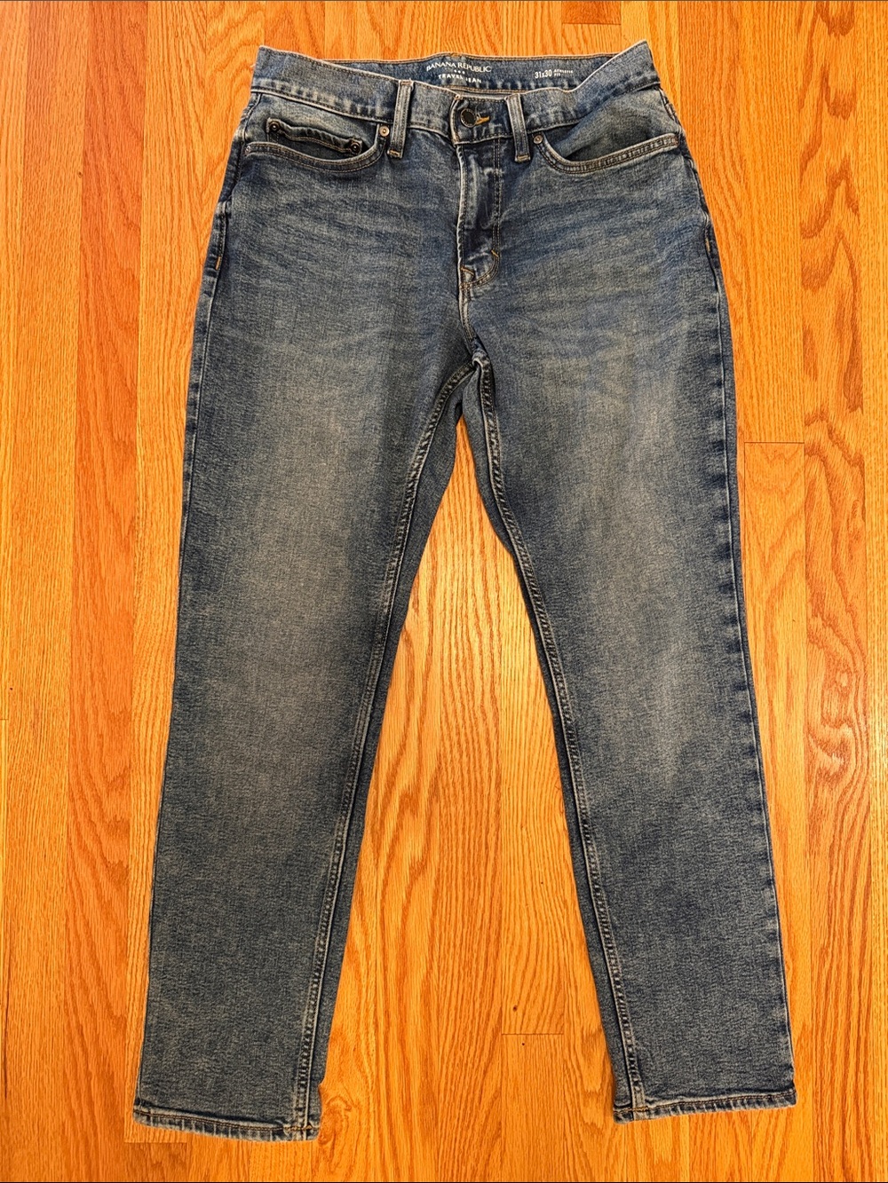 Banana Republic Men's Travel Jean Athletic Fit